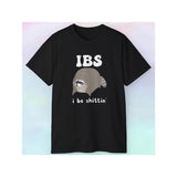 Mens Raccoon IBS I Be Hittin Shirt Funny Humor Animal Type S-3XL Made in USA