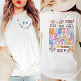 Mental Health T-Shirt, Anxiety SweatShirt, Recreational Therapy Hoodie, Women Mental Health,Mental Health Matters Shirt