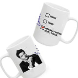 Mentally Dating Pedro Pascal Two-sided Mug For Fan, Gladdy Zaddy Pedro Pascal Washable Drinkwave Idea For Fans, Gifts and Kitchenwave Presents for Her