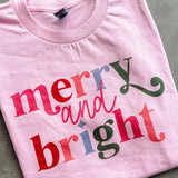 Merry And Bright Graphic Top