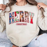 Merry Christmas Movies 2024 Sweatshirt,hoodie,tshirt, Christmas Party Gift Shirt, Matching Family Party Hoodie, Merry Xmas Sweatshirt