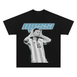 Messi Y2k T-Shirt, Messi Graphic Tees, Unisex Soccer Shirt, Sport Merch, Gift For Fan, Cotton comfort Menswear Womenswear Streetwear
