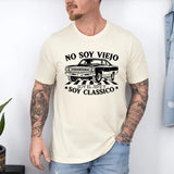 Mexican Grandpa T-Shirt, No Soy Viejo Soy Classico  T-Shirt, Dia del padre  T-Shirt, Classic Grandpa  T-Shirt, Classic Car, Father's Day, Classic Not Old  T-Shirt