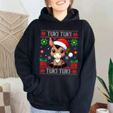 Mi Burrito Sabanero Mexican Shirt, Feliz Navidad Sweatshirt, Tuki Tuki Donkey Latino Xmas Hoodie, Mexican Christmas, Unisex Sweater Pullover Tee