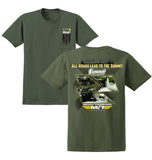 Mickey Thompson Limited Edition T-Shirt - All Roads Lead To The SM - Vintage Hot Rod Muscle Car Graphic Tee  for Car Enthusiasts Men's Cotton Tee - Old School Tee Gift - Tshirt, Top Menswear Streetwear y2k  outfits  men