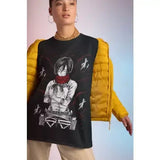 Mikasa T-shirt Attack on Titan Shirt Shingeki No Kyojin Horror Anime AOT shirt