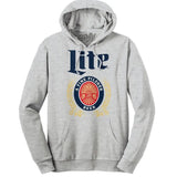 Miller Lite Logo Hooded Sweatshirt - Gray