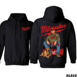 Milwaukeee Trum Camo Hoodie, Fuel Hand Drill Dog Hunt Tee,Trumm Won Hoodie, Trum With Local Boy Cotton Shirt Full Color Full Size