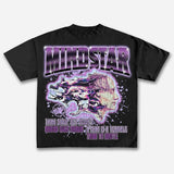 Mindstar-Burning Thinking Classic Printed Cotton T-Shirt Casual Oversized Y2k Streetwear Top Graphic Tee for Men Women