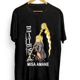 Misa Amane shirt Death Note L New shirt,2022 Graphic Anime Size S to 3XLstyle{n002}3