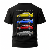 Mitsubishi Evolution Generations T-Shirt