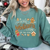 Most Wonderful Time Comfort Colors Unisex Sweatshirt