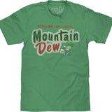 Mountain Dew Tickle Yore Innards Big and Tall T-Shirt - Green