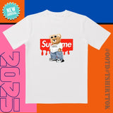 Teddy Bear * Neon Orange-Blue |   Streetwear Trendsetters Must-Have |   Date Night/Music Festival Outfit