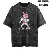 My Melobulk Vintage Graphic Tees, Gym T-Shirt, Funny Anime Shirts, Vacation Outfits, Unisex Anime Manga Shirt Top Menswear Womenswear Streetwear