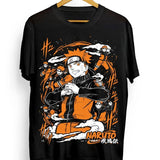 Naruto T-Shirt Madara Uchiha T-Shirt Manga Strip Anime Manga Shirt Graphic Tee Unisex Full Size