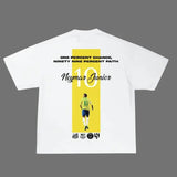 Neymar Legacy T-Shirt, Neymar Vintage Tee, Unisex Soccer Shirt, Sport Graphic Tees, Menswear Womenswear Streetwear