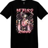 Nezuko Kamado Demon Slayer Tanjiro Kamado Anime Unisex T shirt