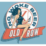 No Woke Beer Pocket Tee