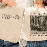 Noah Kahan Shirt, Stick Season Sweatshirt, Country Music Shirt, NK Folk Pop Music Hoodie, NK tour tee, Vintage Noah Kahan Stick Season Merch