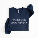 Not Aspiring to Be Humble Shirt, Democrat Sweatshirt, Walz Harris Sweatshirt, t-shirt, Hoodie