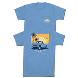 Old Row Outdoors Sunset Truck Pocket Tee