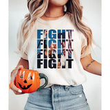 ORIGINAL His fight is our fight America republican 2024 sublimation dtf screen print image design Donald mugshot republican red states biden