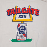 Ribbon Beer Tailgate SZN Pigment Dyed Premium Hoodie