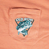 Old Row Outdoors Bass Triangle Pocket Tee