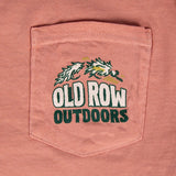 Old Row Outdoors Bass Girl Pocket Tee