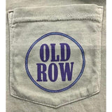 Old Row Outdoors Cow Skull Pocket Tee
