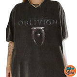 Oblivion T-Shirt, Elder Scrolls 4 Shirt, Videogame Shirts, Cotton Unisex T-Shirt, Crew Neck, Size S- 3XL, Menswear Top, Womenswear Top Underwear Streetwear