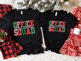 Office Squad Shirt, Very Merry T-Shirt, Matching Office Crew X-mas Party Tee, Christmas Gift Tee, Coworker Holiday Celebration Shirt.