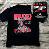 Ohio Buckeye Pride T-Shirt, Buck Around and Find Out Shirt, Ohio State Buckeyes Tees, Ohio Football Fan Apparel, Game Day Shirts Gift For Fansstyle{n002}3