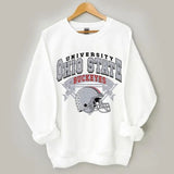 Ohio State Vintage Football Sweatshirt, The Ohio State University Unisex Vintage Sweatshirt