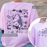 Olivia Guts Tour Two Sides Shirt, Guts Tour 2024 Sweatshirt, 2024 Concert Shirt, Guts Tee, Olivia Bad Idea Right Shirt, Sour Tour merch