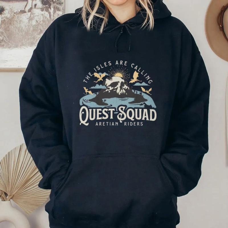 Onyx Storm Shirt, Quest Squad Tee, Xaden Riorson Clothes, Violet Bookish Top, Dragon Aretian Rider, Fourth Wing Merch Book Lover, Bookworm Tee