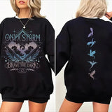 Onyx Storm Sweatshirt, Violet Sorrengail Fourth Wing Shirt, Basgiath War Collegee, Onyx Storm Dragons I Will Save Him, Xaden Riorson Shirt