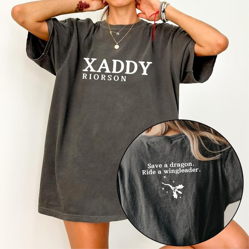 Onyx Xaddy, Xaddy Shirt, Riorson, Xaden, Onyx Fourth Shirt, Dark Academia Storm Wing Merch, Fourth War Collage Sweatshirt
