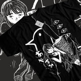 Oyasumi Goodnight Punpun T-Shirt S-4XL,Aiko Tanaka,Anime Shirt,Manga Shirt Tshirt S-4XL