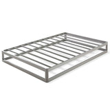 Twin size Modern Heavy Duty Low Profile Metal Platform Bed Frame