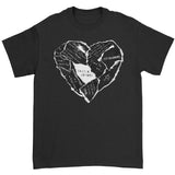 Paper Hearts Graphic T-Shirt, Torn Note Sad Romance Shirt, Sleep Theory Inspired Tee, Emo Aesthetic Fashion, Unisex Menswear Womenswear Top