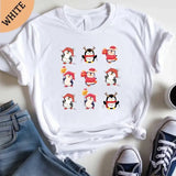 Penguin Merry Christmas Shirt, Penguin Xmas Light shirt, Christmas Penguin Lover Shirt, Christmas Gift, New Year Shirt