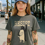 Penguins Resist Shirt, Flippers Up T-shirt, Heard Island Shirt, Penguins Against Tariffs Tee, Subtle FDT Resistance