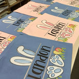 Personalized Easter Tote - Available in Pink or Blue