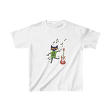Pete the Cat Paying Guitar Shirt, Music Lover Tee, Fun Graphic Guita