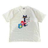 Pete the Cat Playing Guitar Shirt, Baby Tee Graphic Shirt - Menswear Top Tshirt Streetwear  party's shirt