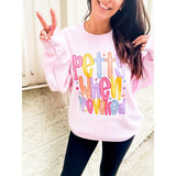 Petty When Provoked Graphic Top