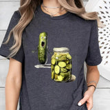Pickled Cucumber T-Shirt, Pickle Lovers Shirt, Cucumber Meme Shirt, Humorous Meme Shirt, Funny Vegetable Lovers Shirt, Unisex Shirt
