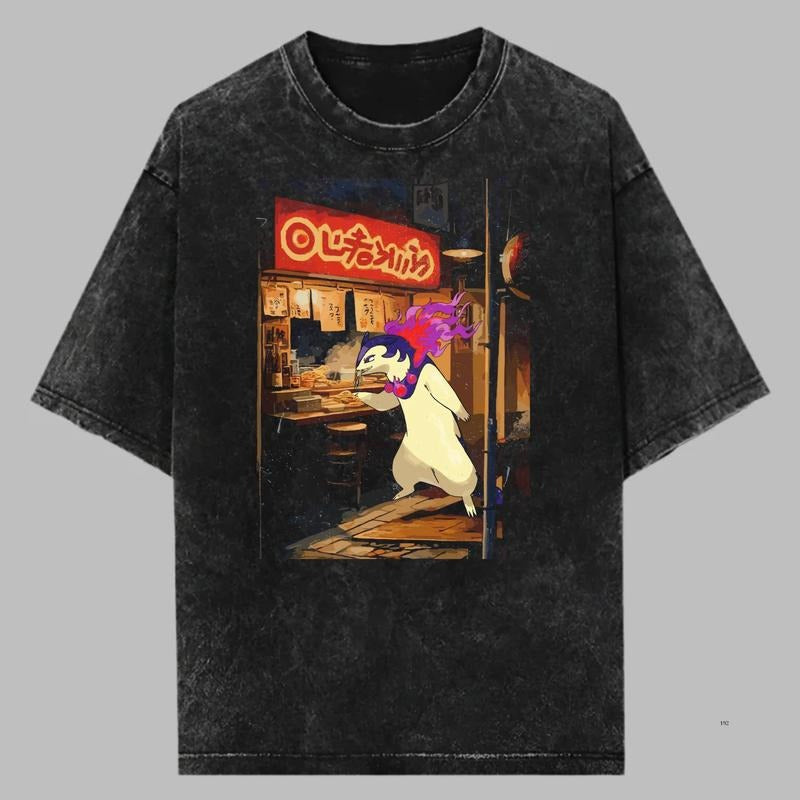 Pikachu Vintage Tee, Pokemon Graphic Tee, Pikachu Samurai T-Shirt, Anime Shirt, Gift For Pokemon Fans, Unisex Anime Gift For Menswear Womenswear Topstyle{n002}2